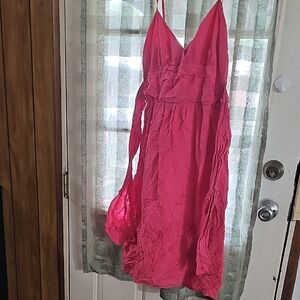 Max Studio Fuchsia Sleeveless Dress
